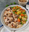 Sliced Chicken in Mushroom Sauce Pre Made & Delivered by SwoleFoods NZ