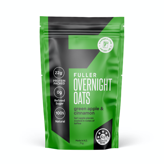 Overnight Protein Oats - Green Apple & Cinnamon