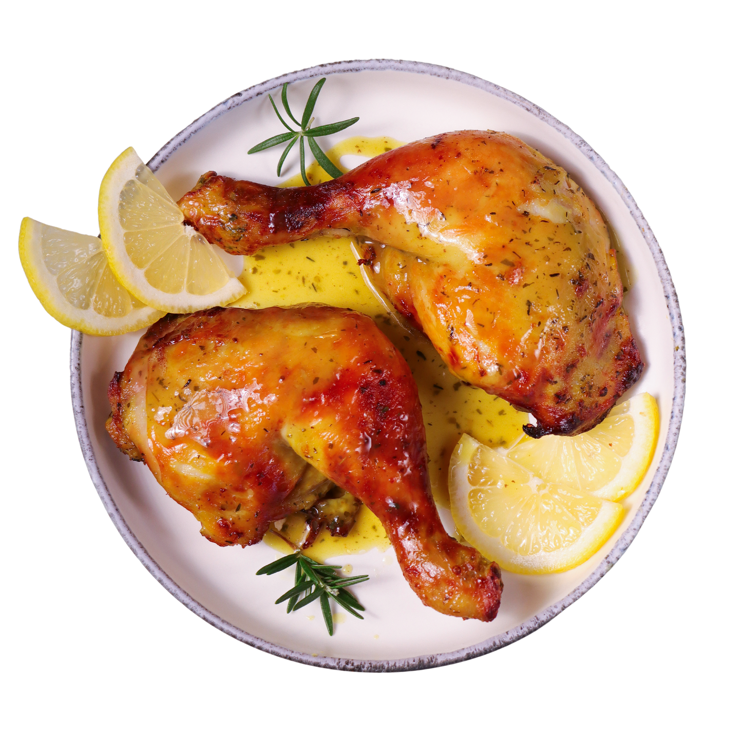 Slow Cooked Lemon and Herb Chicken Legs