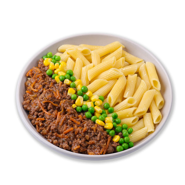 Savoury Mince and Pasta - Swole Range