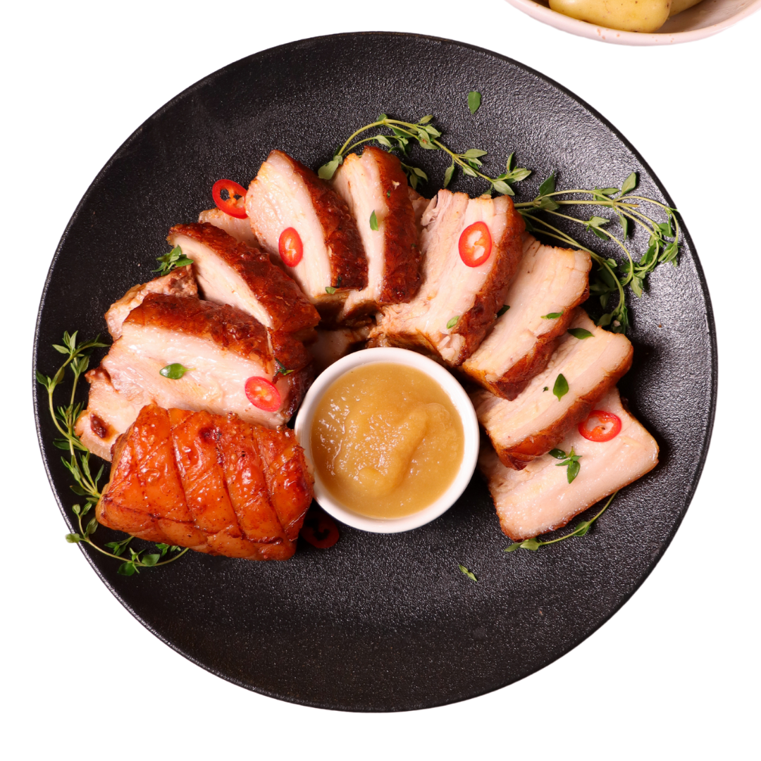 Buy Slow Cooked Pork Belly Online from SwoleFoods New Zealand and get delivered to your house or work.