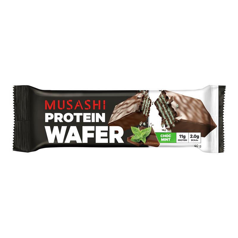 Musashi Protein Wafer Choc Mint