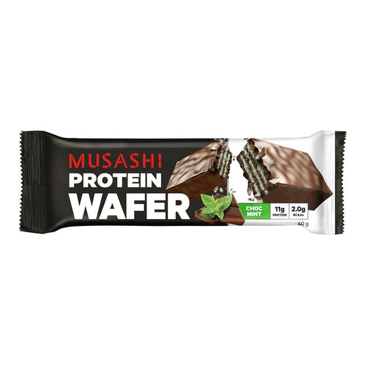 Musashi Protein Wafer Choc Mint