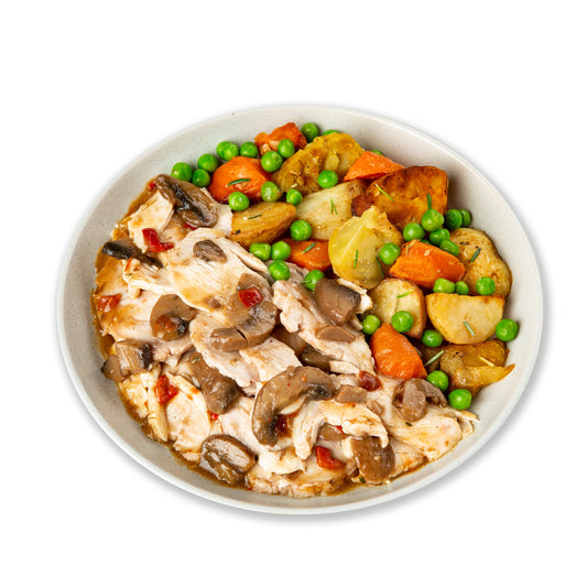 Sliced Chicken in Mushroom Sauce - Swole Range